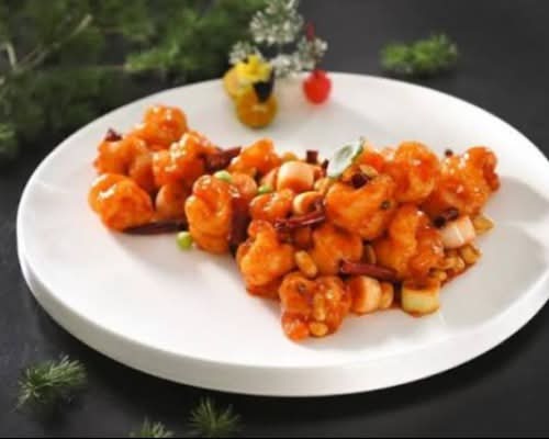 SF2.宫保虾球 Kung Pao Shrimp